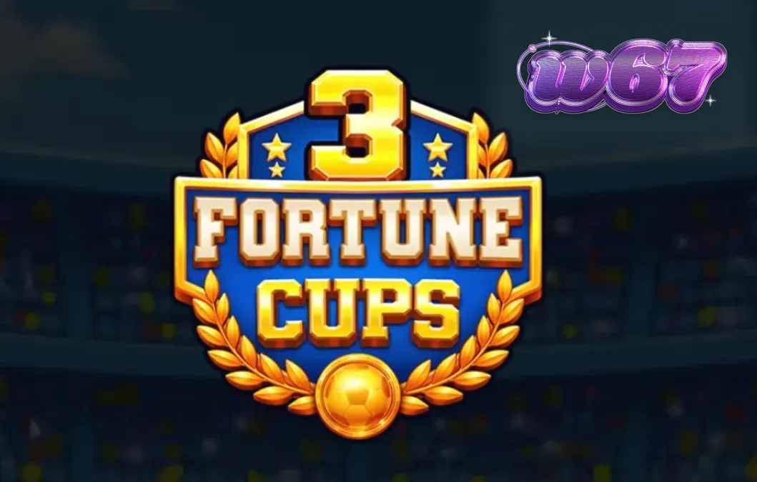 Tampilan visual stadion sepak bola dalam slot 3 Fortune Cups
